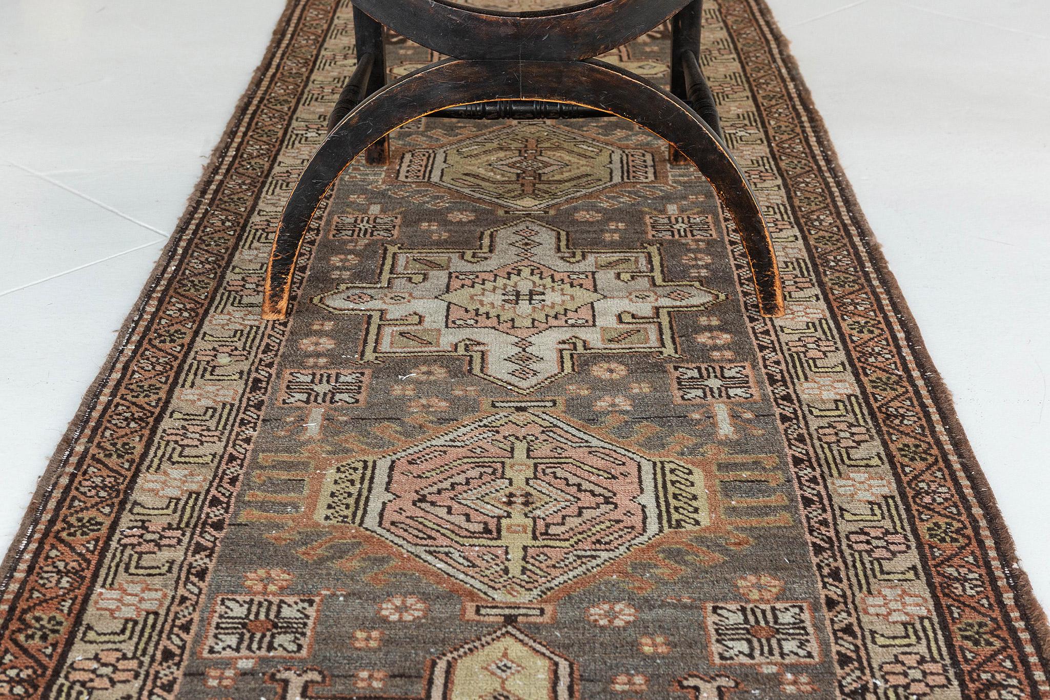 Antique Persian Serapi Runner For Sale 4