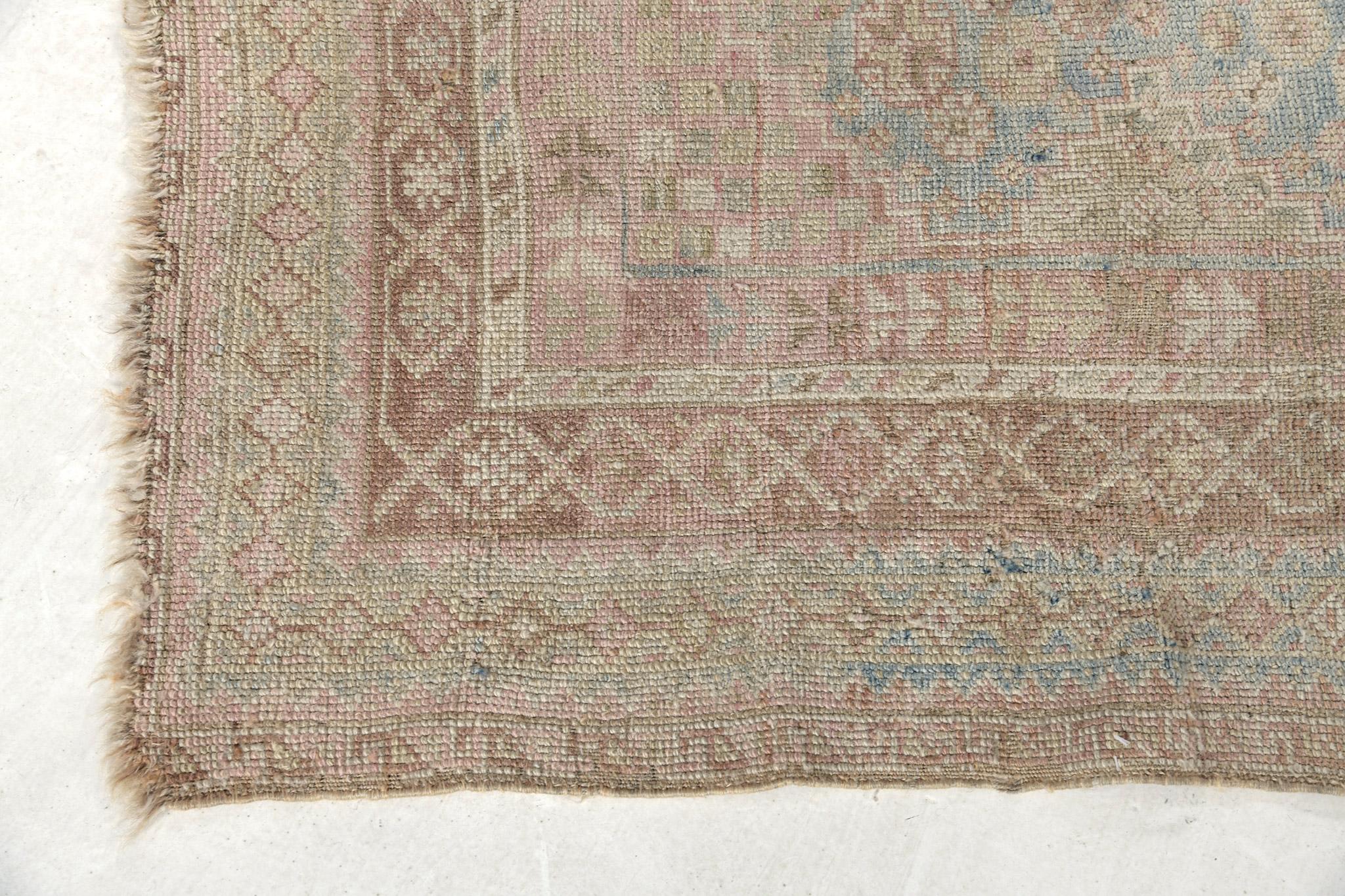 Hand-Knotted Mehraban Antique Persian Shiraz For Sale