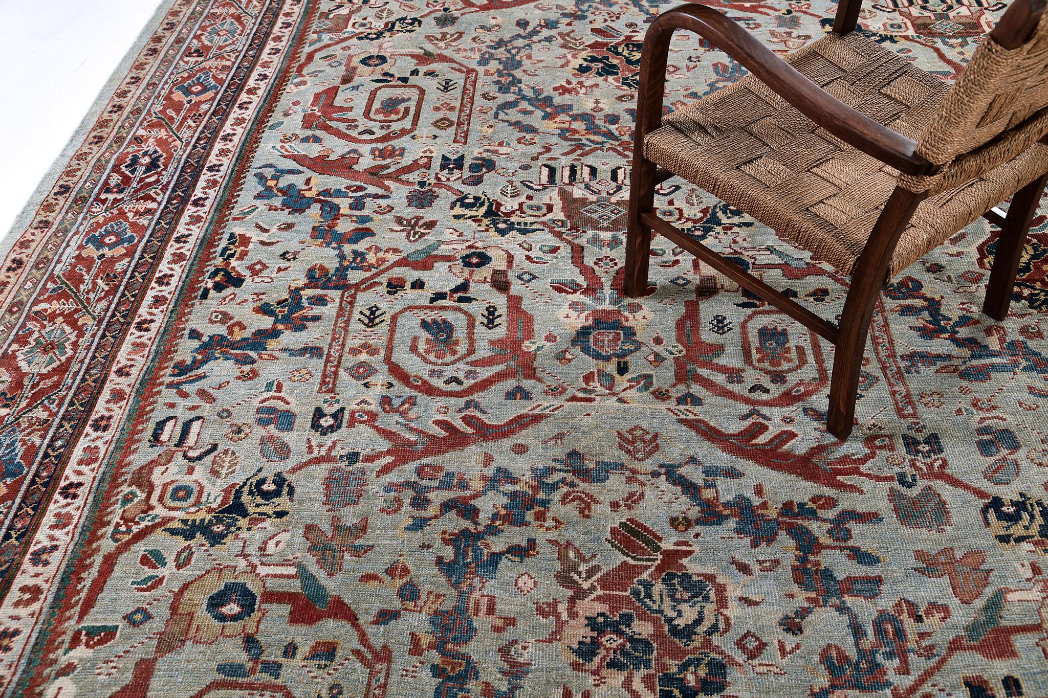 Laine Mehraban - Sultanabad - Antique persan en vente