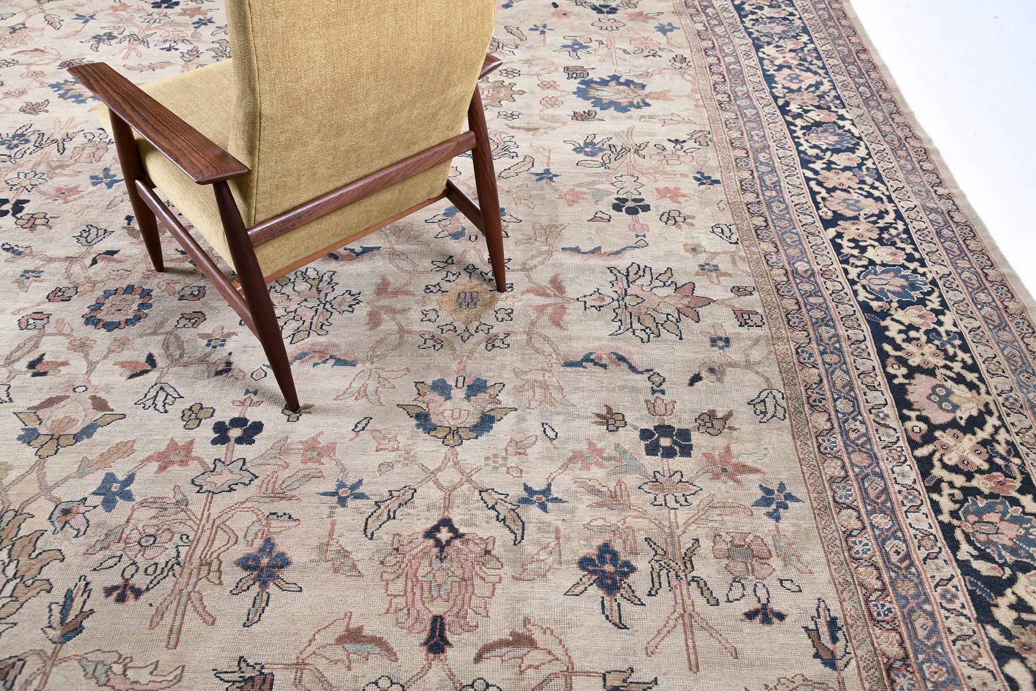 Mehraban Antiker Persischer Sultanabad-Teppich im Angebot 5