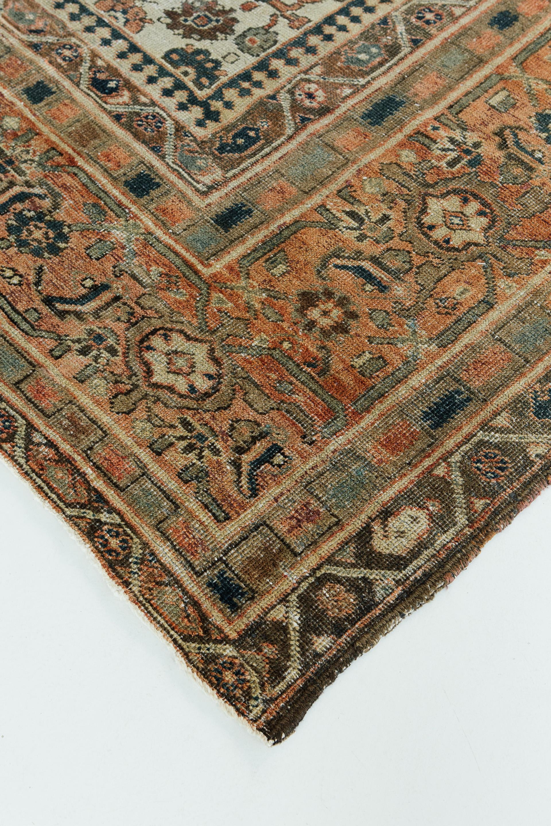 Antiker persischer Sultanabad-Teppich (Persisch) im Angebot