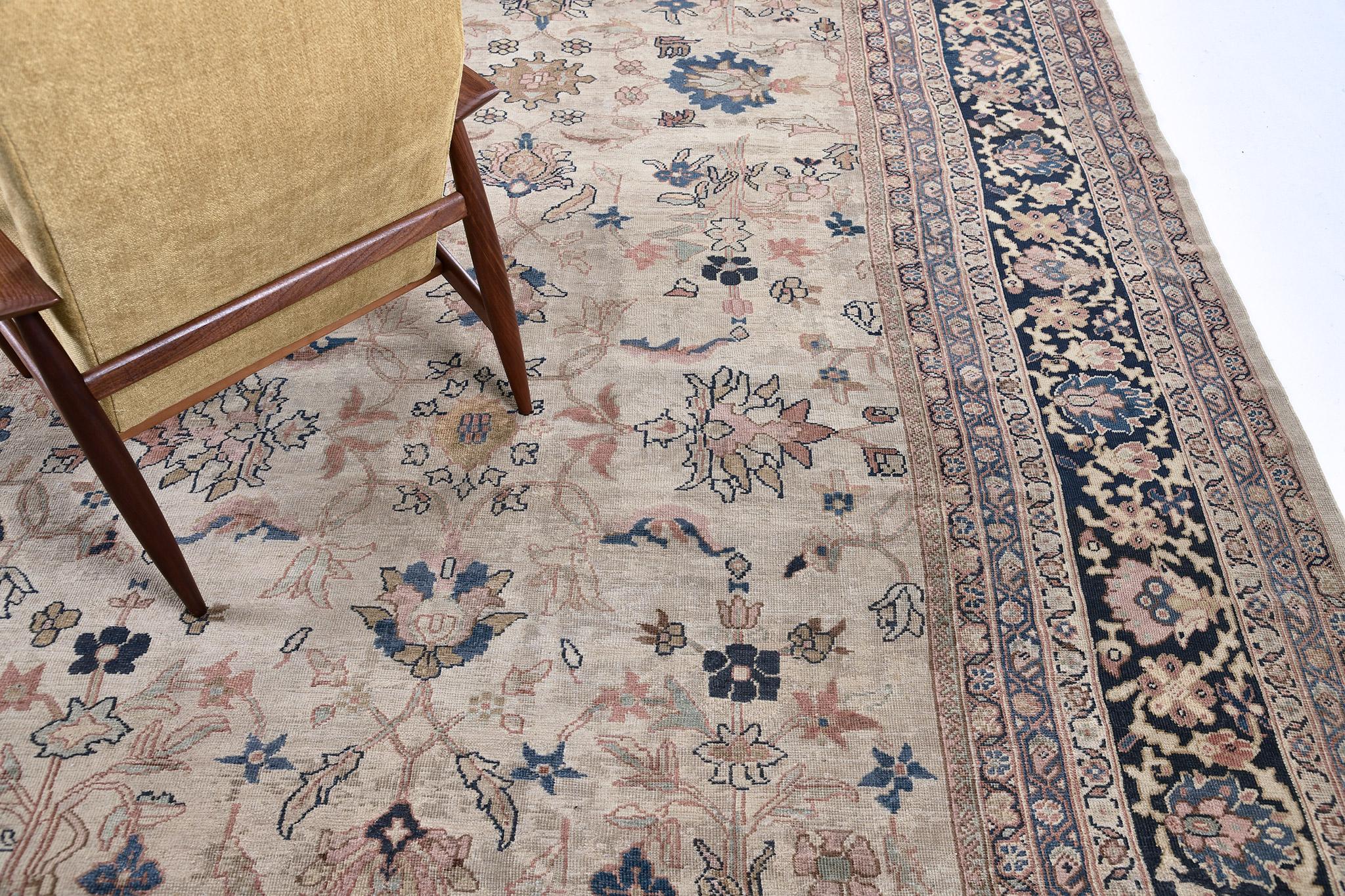 Mehraban Antiker Persischer Sultanabad-Teppich im Angebot 2