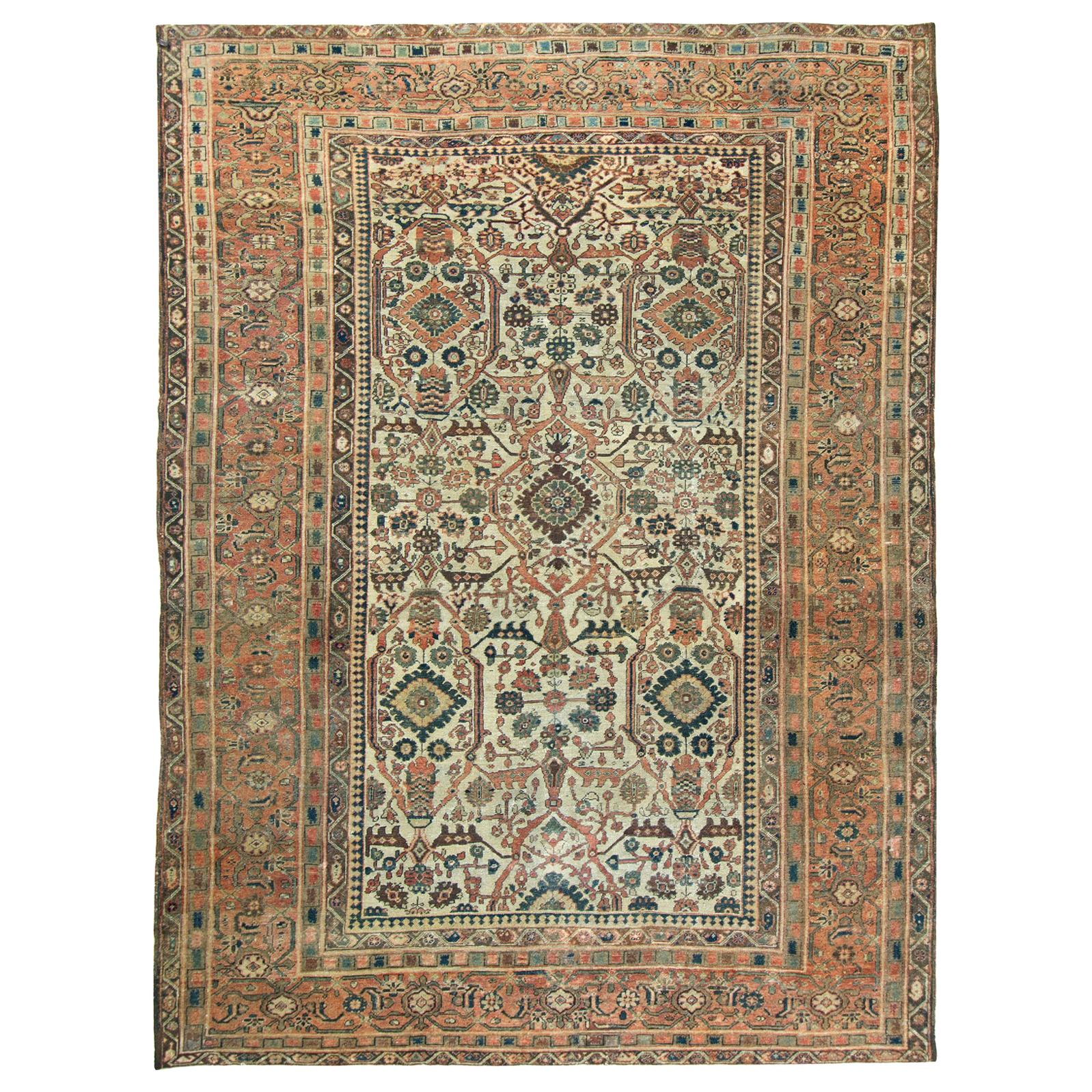 Antique Persian Sultanabad Rug