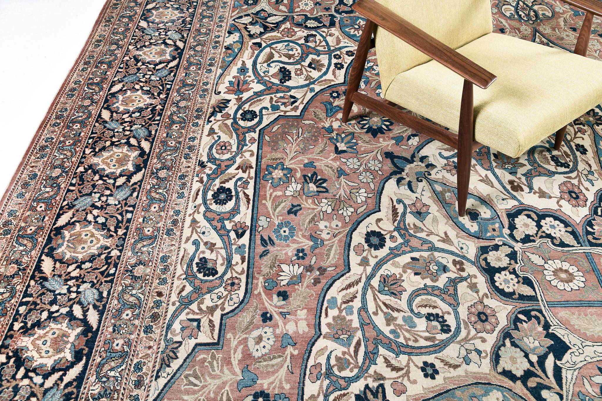 Mehraban Antico Tabriz Persiano Circa 1900 in vendita 6