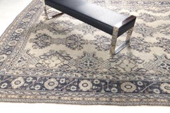Mehraban Antique Turkish Oushak Rug