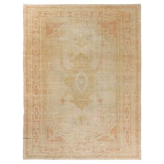 Mehraban Antique Turkish Oushak Rug