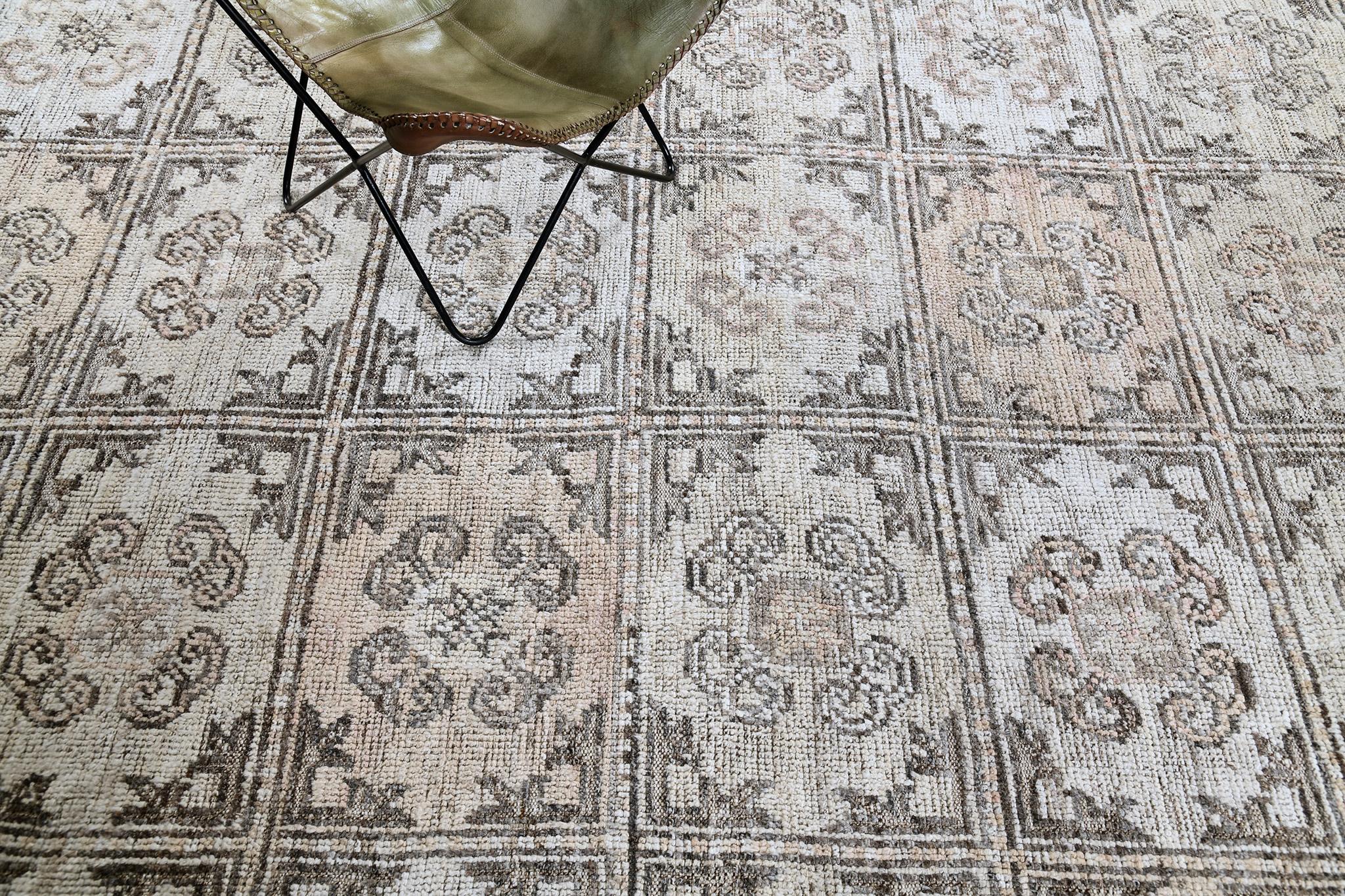 Hand-Knotted Mehraban Bakhshayesh Revival, Domicile Collection For Sale