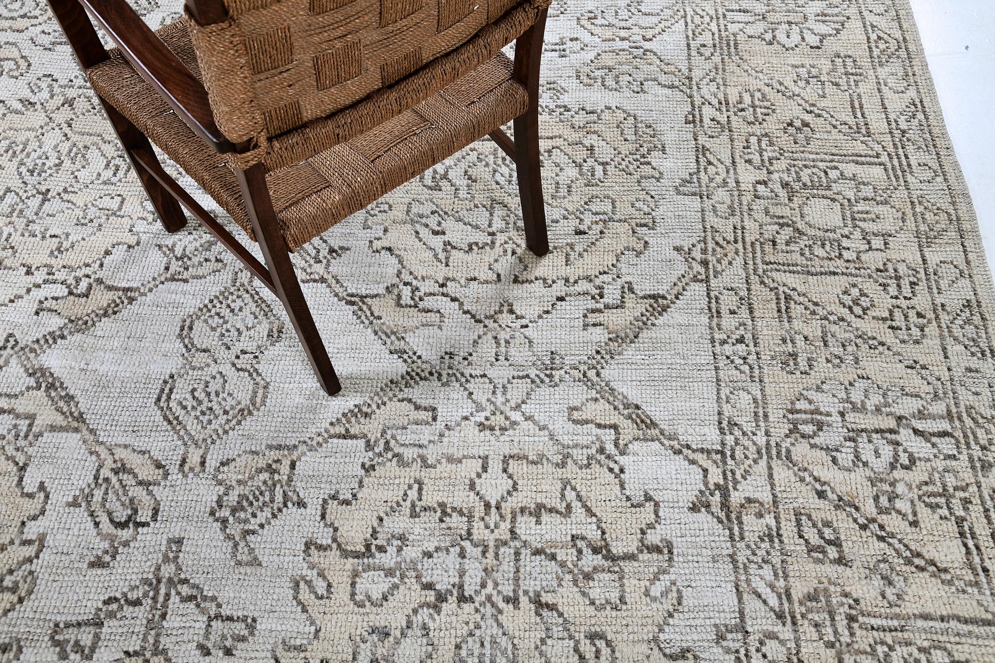Hand-Knotted Mehraban Bakhshayesh Revival, Domicile Collection For Sale
