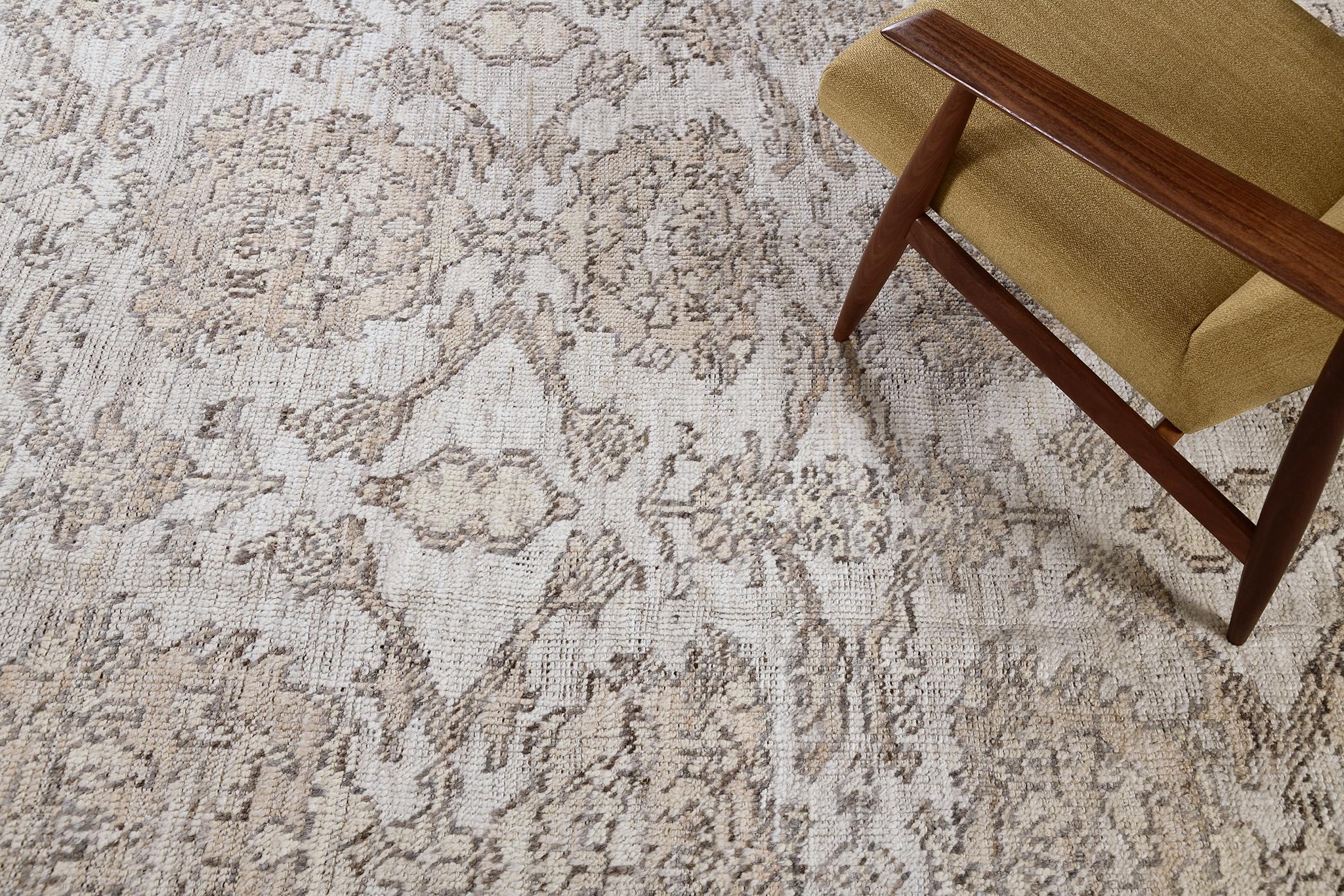 Wool Mehraban Bakhshayesh Revival, Domicile Collection For Sale