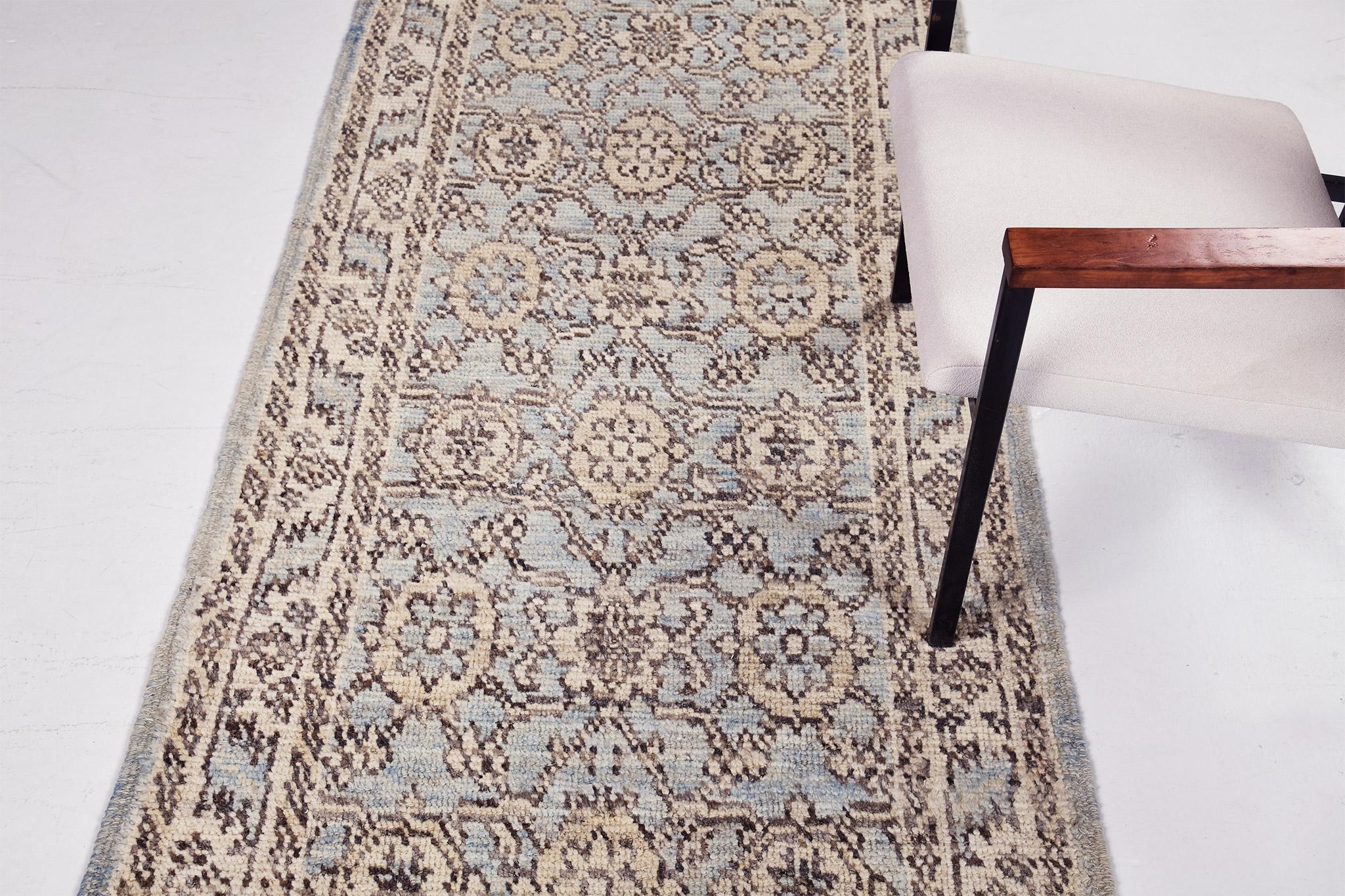 Mehraban Bakhshayesh-Läufer, Domicile-Kollektion (Zentralasiatisch) im Angebot