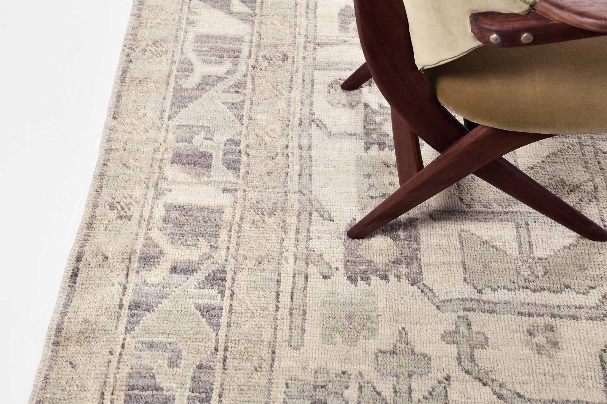 Hand-Knotted Mehraban Baqhesh, Domicile Collection For Sale