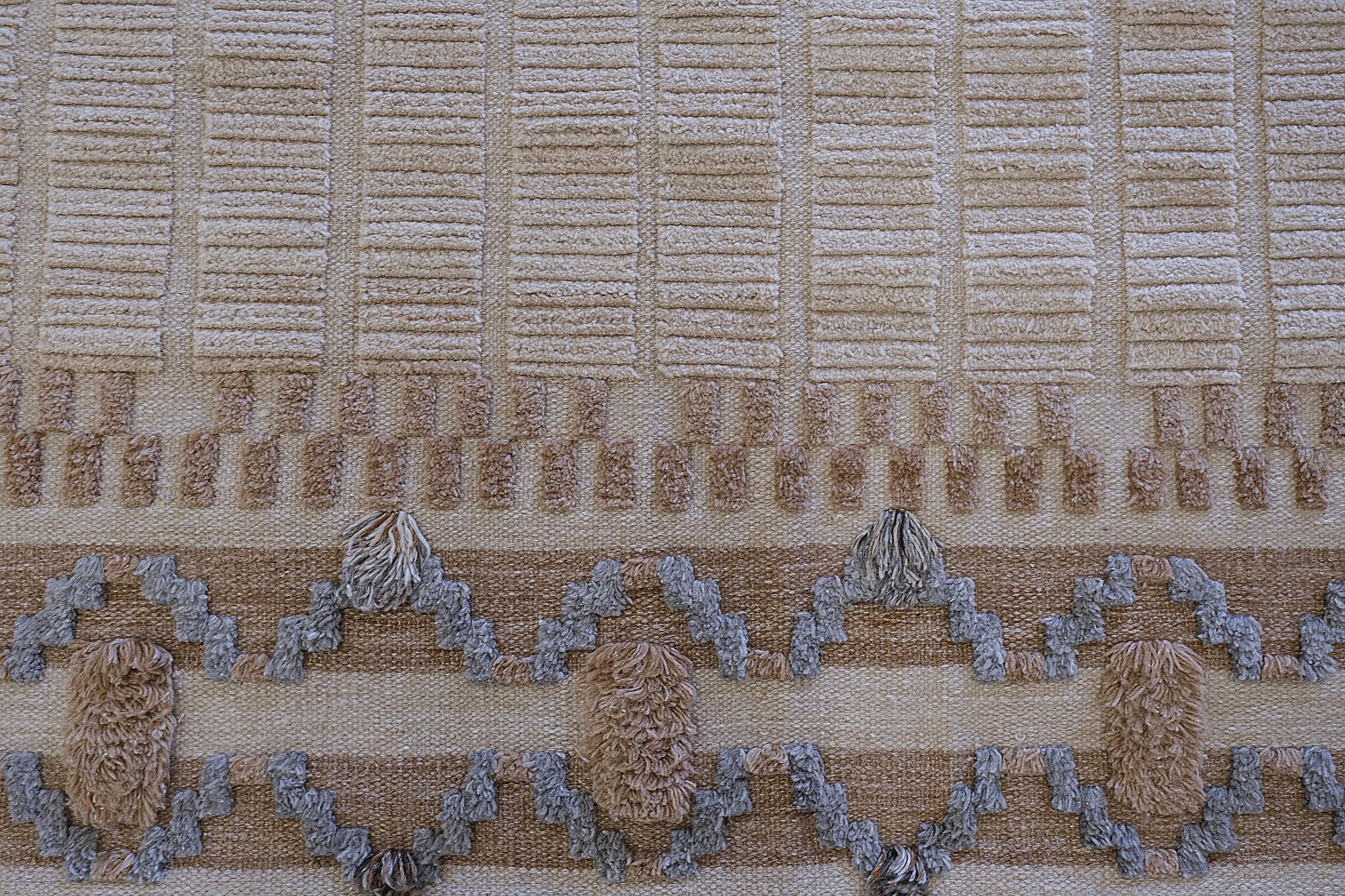Mehraban Baragsen, Nasim Kollektion Indoor Outdoor Teppich (Wolle) im Angebot