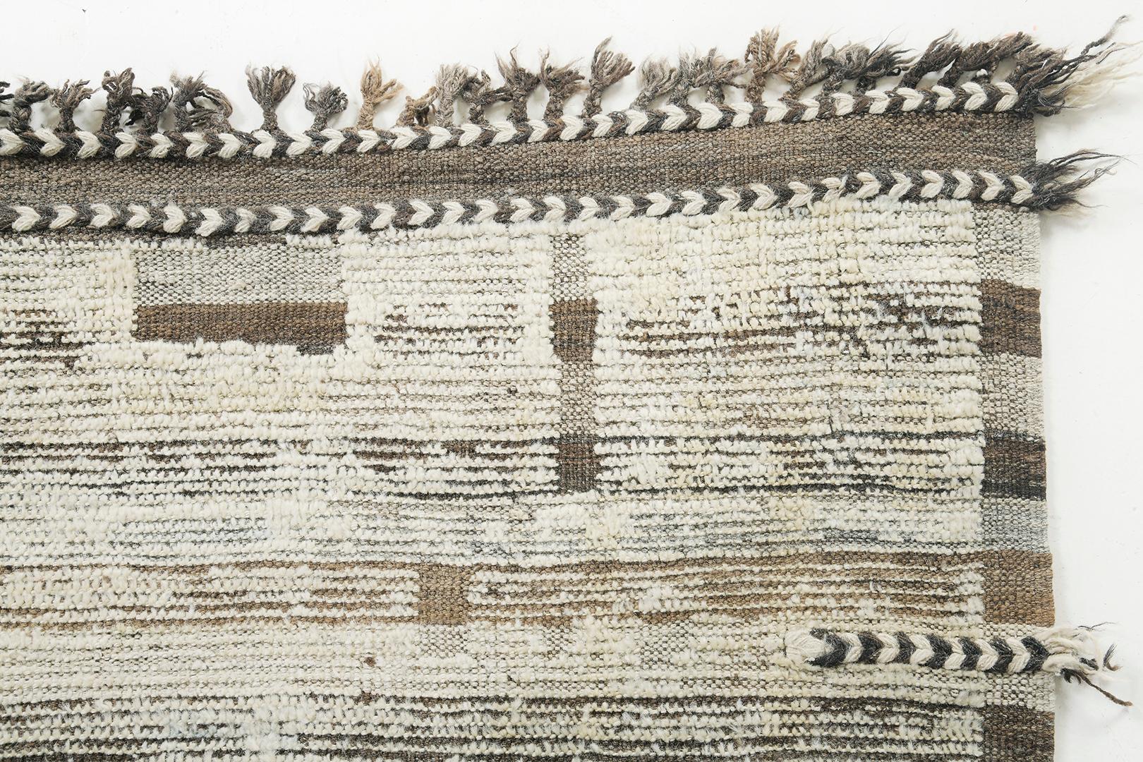Hand-Knotted Mehraban Berberis, Atlas Collection, Seasons For Sale