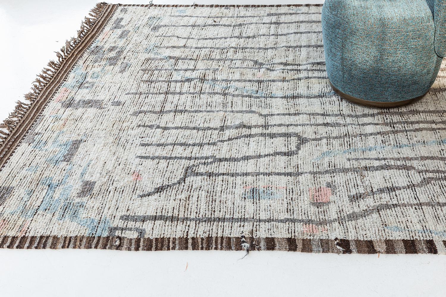 Annodato a mano Mehraban Berberis, Collezione Atlas, Stagioni in vendita