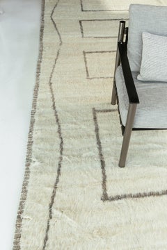 Hand-Knotted Wool Rug by Mehraban, Cierzo, Haute Bohemian, 13' x 14'