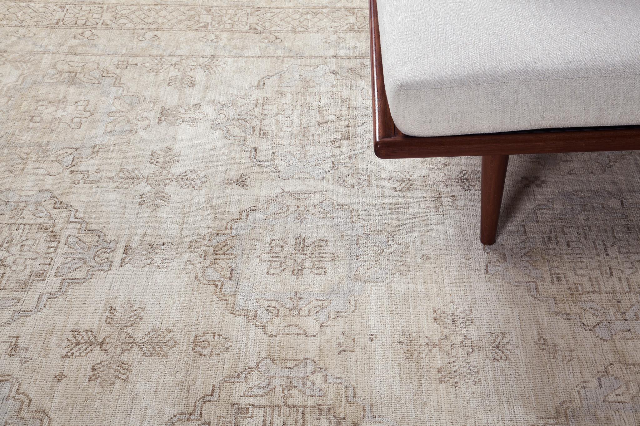 Hand-Knotted Mehraban Coresantha, Domicile Collection For Sale