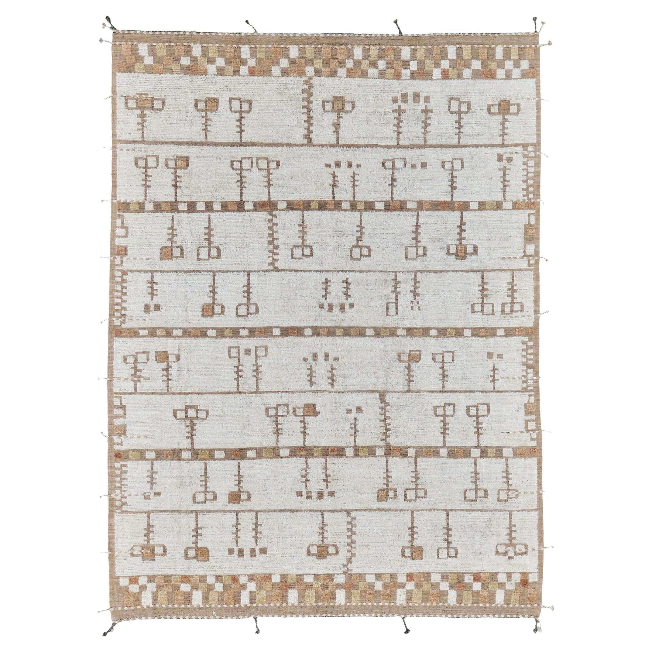 Mehraban Falt, Kust Collection Rug For Sale