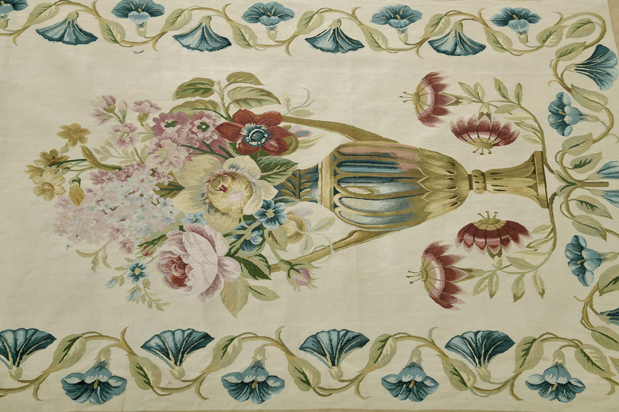 Mid-20th Century Mehraban Fine French Tapestry For Sale