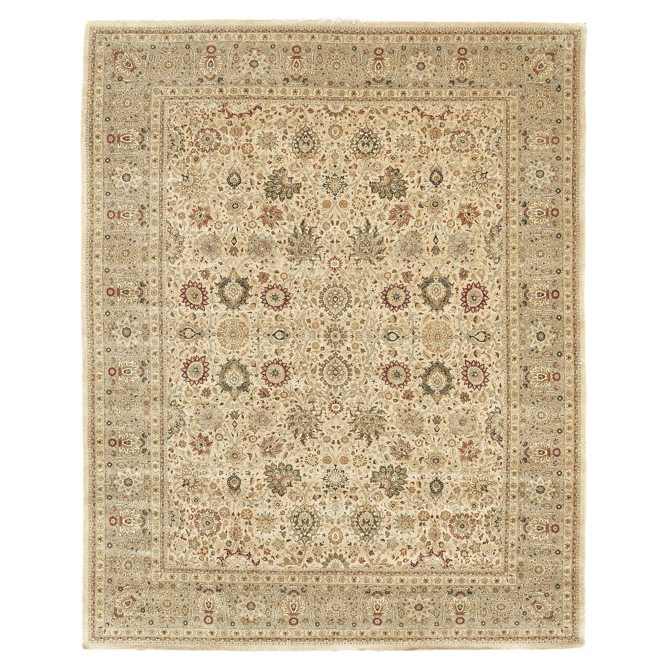 Mehraban Fine Natural Dye Tabriz Revival Rug For Sale