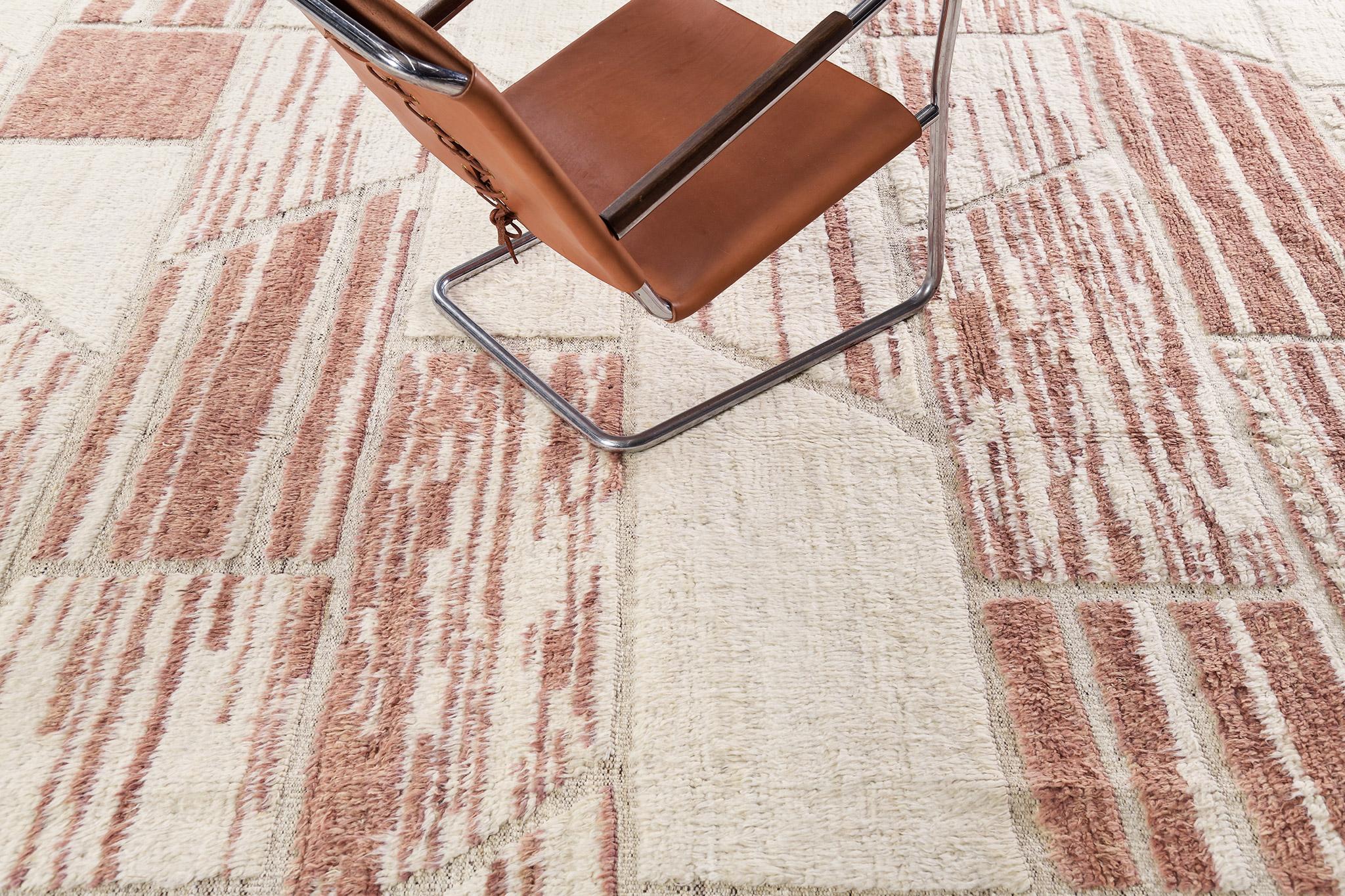 Hand-Knotted Mehraban Flogen, Kust Collection For Sale