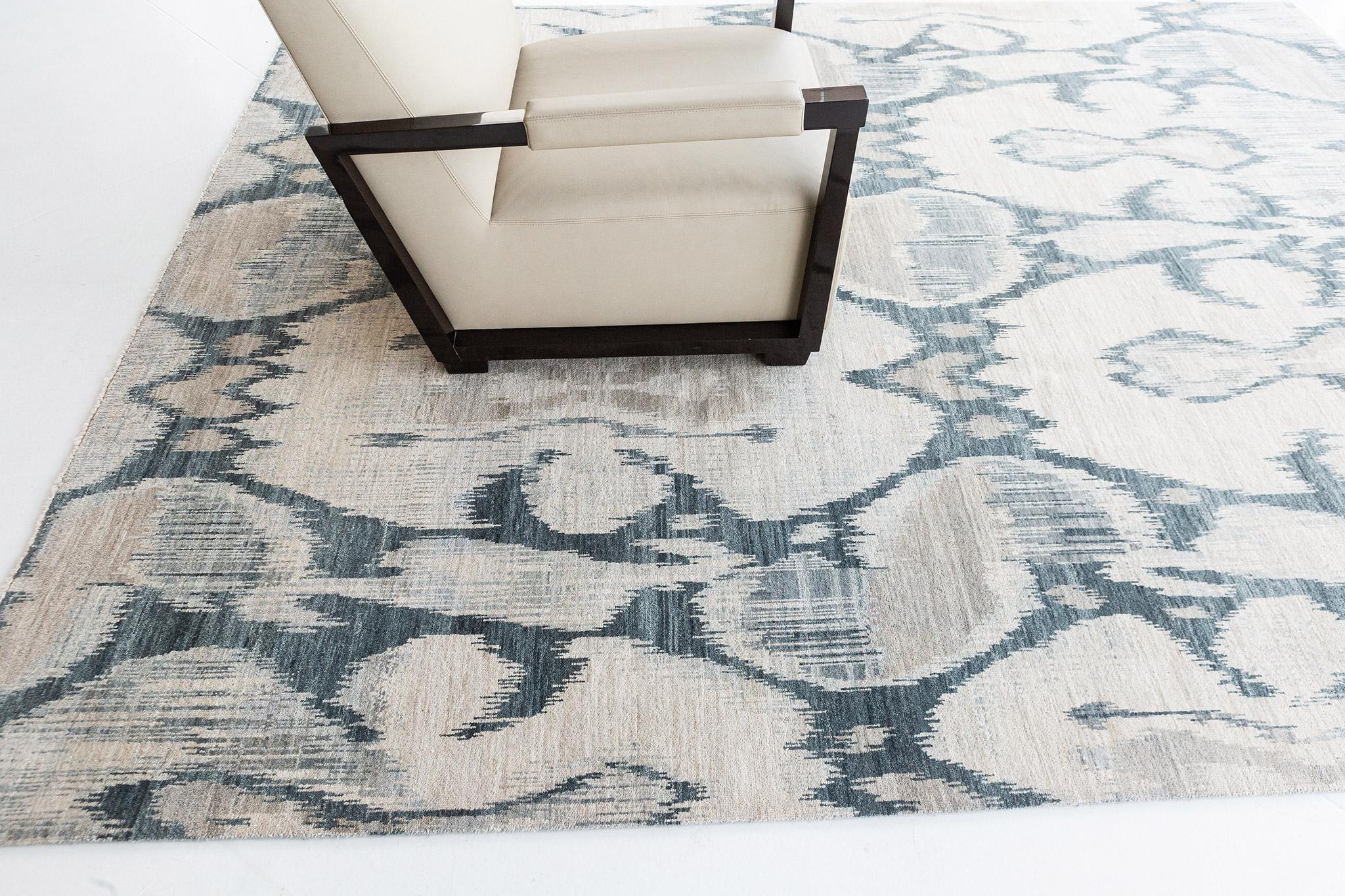 Mehraban Ikat Design-Teppich Berja im Angebot 4