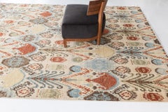 Mehraban Ikat Design Rug Ferghana