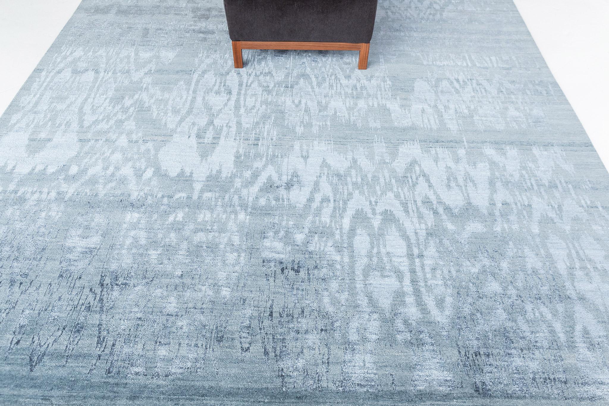 Mehraban Ikat Design Teppich Oshima (Wolle) im Angebot