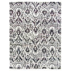 Mehraban Ikat Design Rug Sari Silk