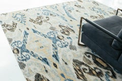 Mehraban Ikat Design Rug Tiraz