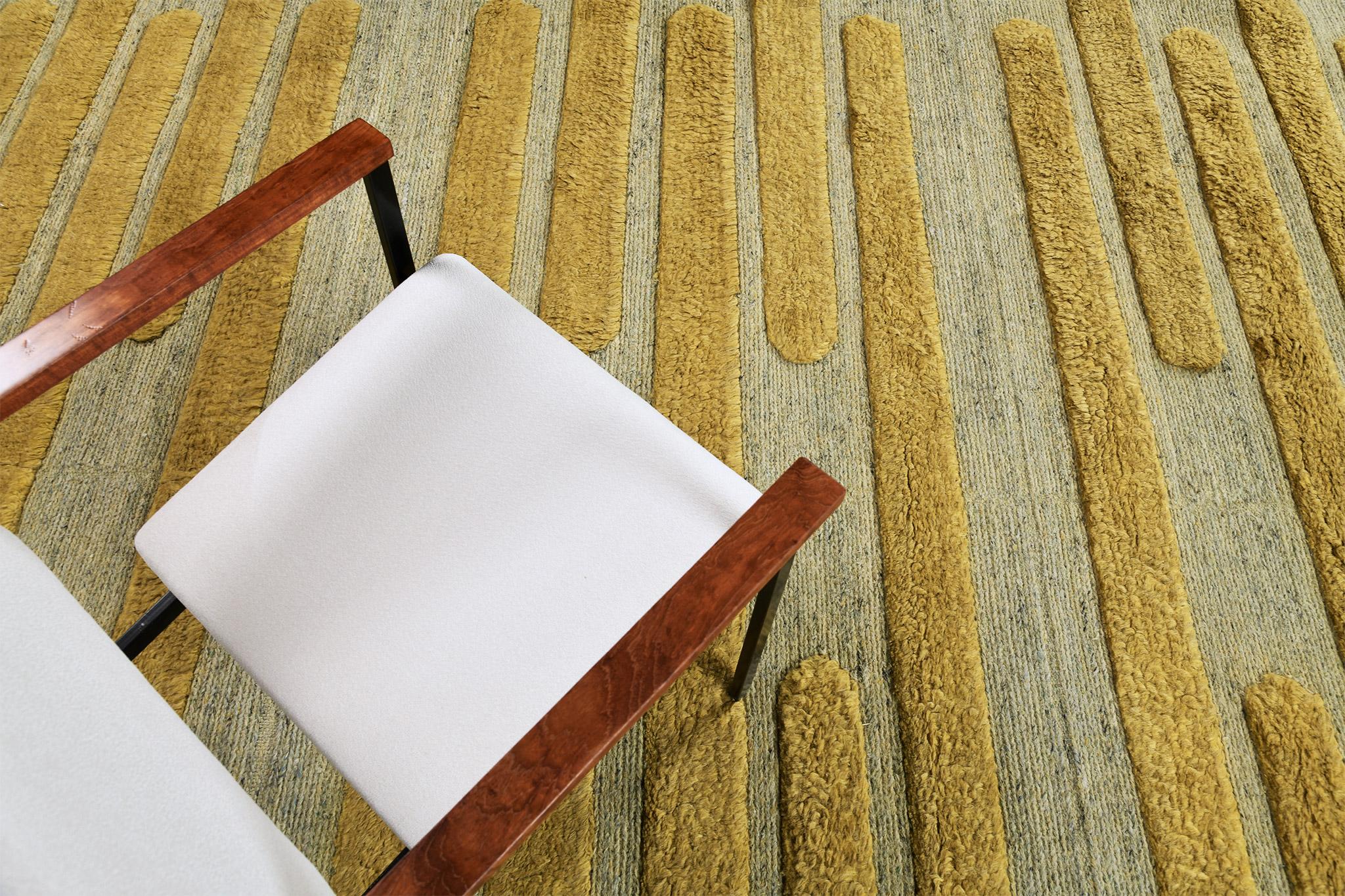 Hand-Knotted Mehraban Izu by Michael Berman For Sale