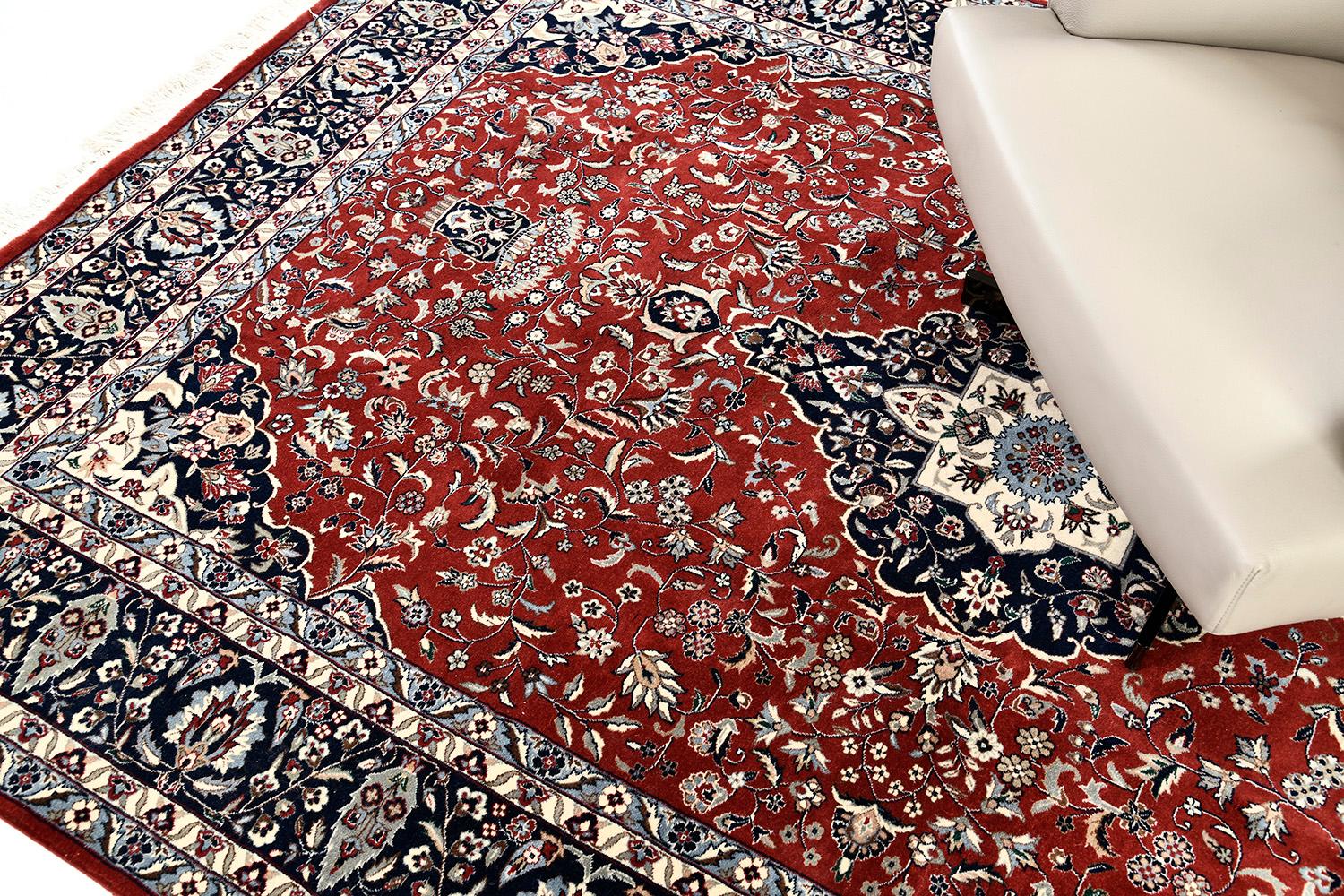 Mehraban Kashan-Revival-Teppich (Wolle) im Angebot