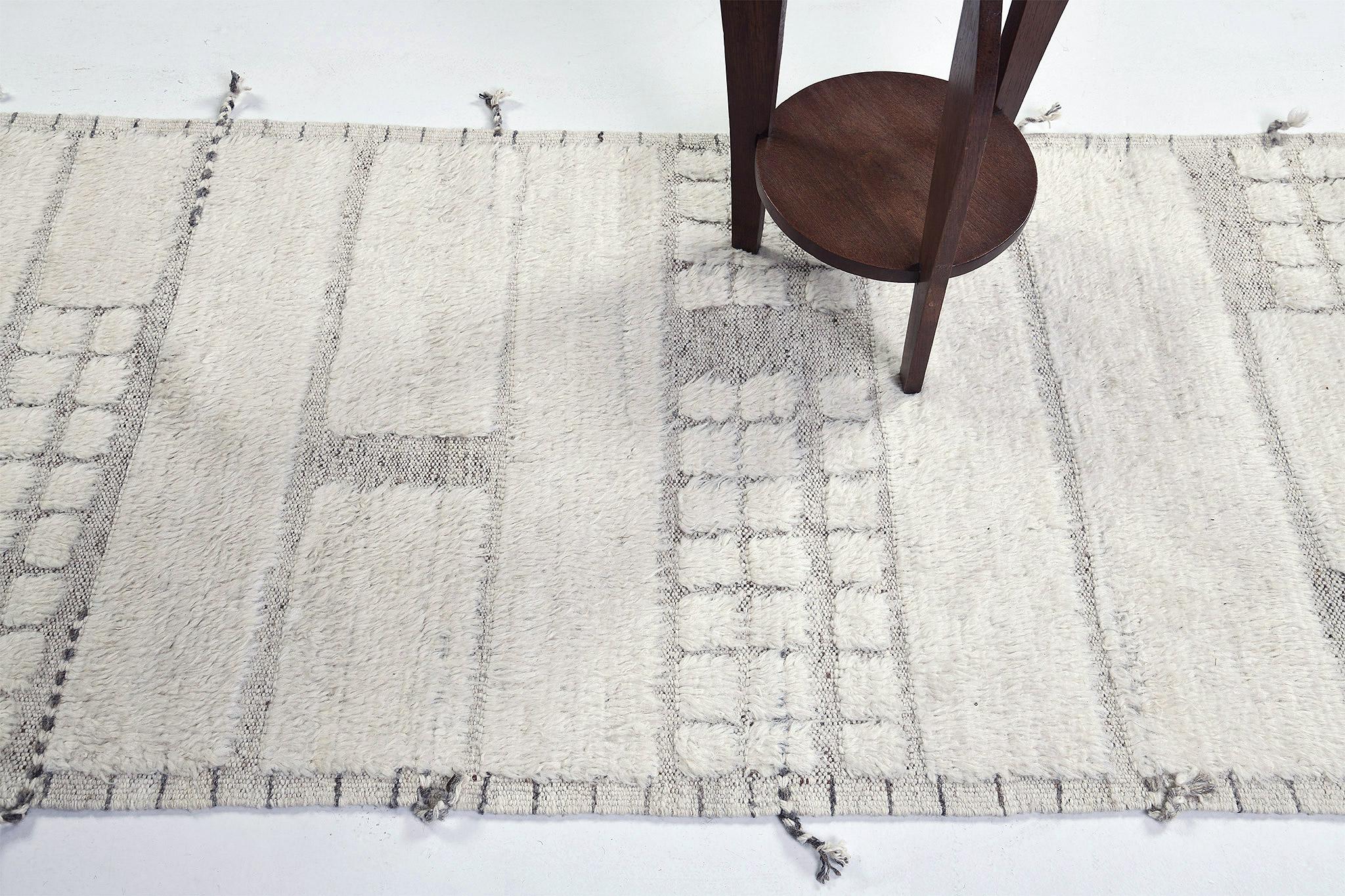 Hand-Knotted Mehraban Katabatic Runner, Haute Bohemian For Sale