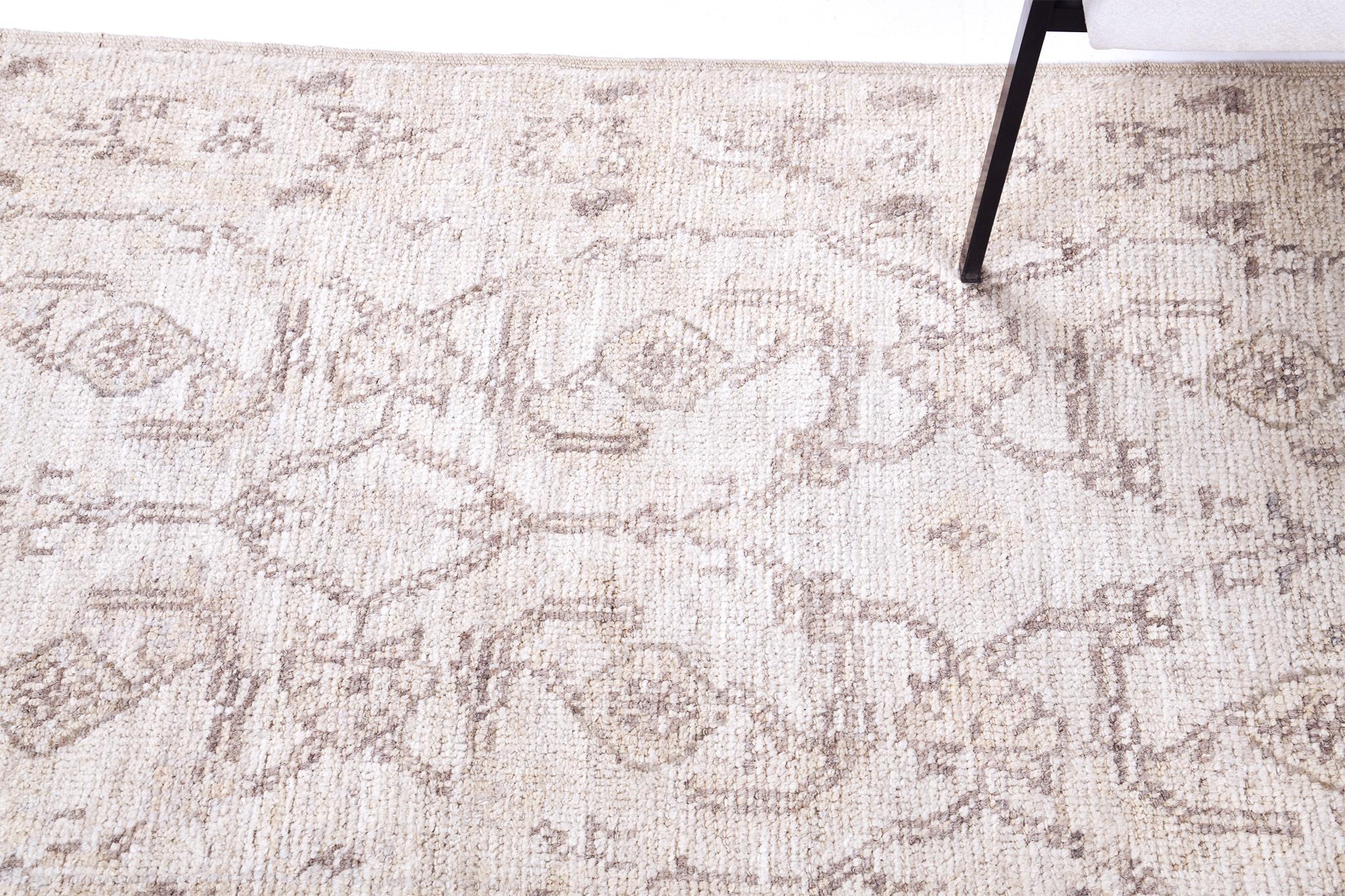 Hand-Knotted Mehraban Khosh Hall Runner, Domicile Collection For Sale