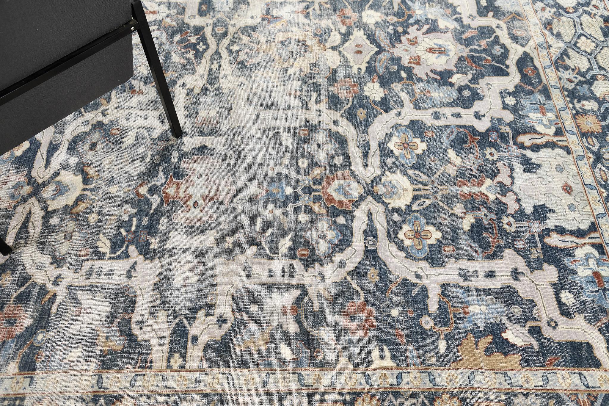Annodato a mano Mehraban Kuaile De, Collezione Domicilio in vendita