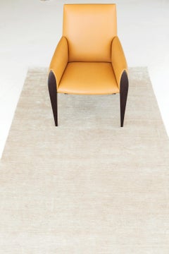 Mehraban Modern Design Bamboo Silk Ribbed Rug Vita