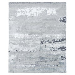 Mehraban Modern Design Bamboo Silk Rug 9715