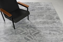 Mehraban Rugs, Tappeto in seta di bambù dal design moderno A1896