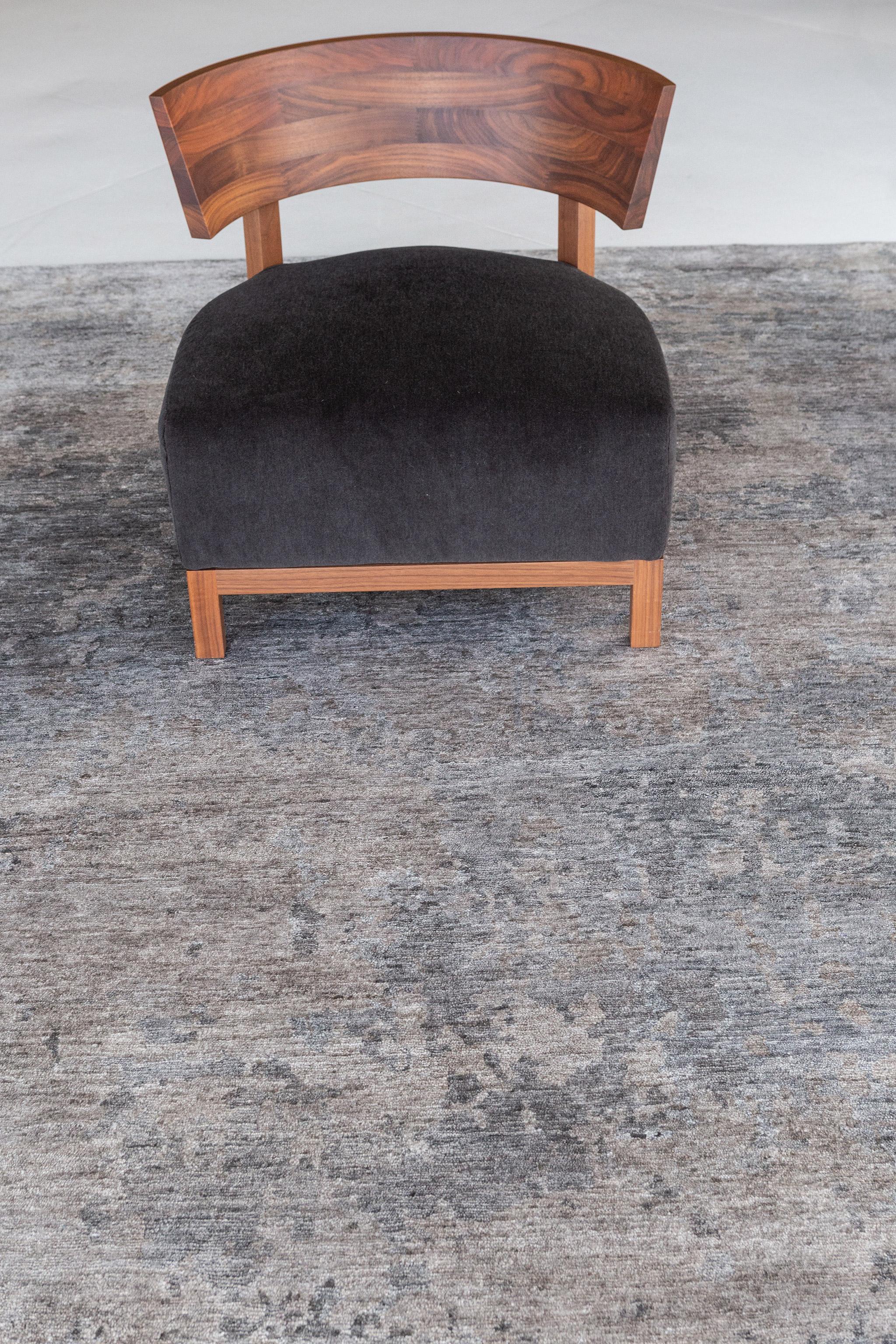 Mehraban Rugs, Tappeto in seta di bambù dal design moderno A2007 In condizioni Nuovo in vendita a WEST HOLLYWOOD, CA
