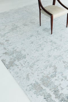 Mehraban Rugs, Tappeto in seta di bambù dal design moderno A2013