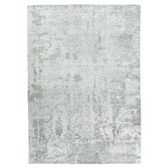 Mehraban Rugs, Tappeto in seta di bambù dal design moderno A2013