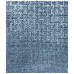 Mehraban Rugs in seta di bambù dal design moderno Greeky