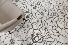 Mehraban Modern Design Bamboo Silk Rug Jardin