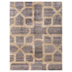 Mehraban Modern Design Bamboo Silk Rug Kraas