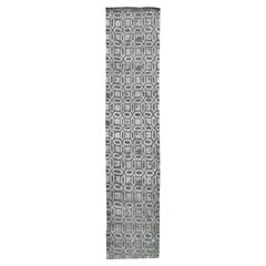 Mehraban Modern Design - Tapis en soie de bambou Rallegra