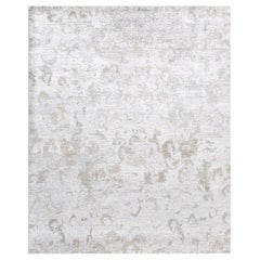 Mehraban Modern Design - Tapis en soie de bambou Vortice