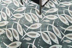 Mehraban Modern Design Fish Design Rug