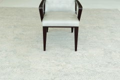 Mehraban Modern Design Mezzo Collection Wool & Silk Embossed Rug ESK470