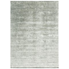 Mehraban Modern Design Mezzo Collection Wool & Silk Embossed Rug ESK470