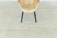 Mehraban Modern Design Mezzo Collection Wool & Silk Embossed Rug ESK633