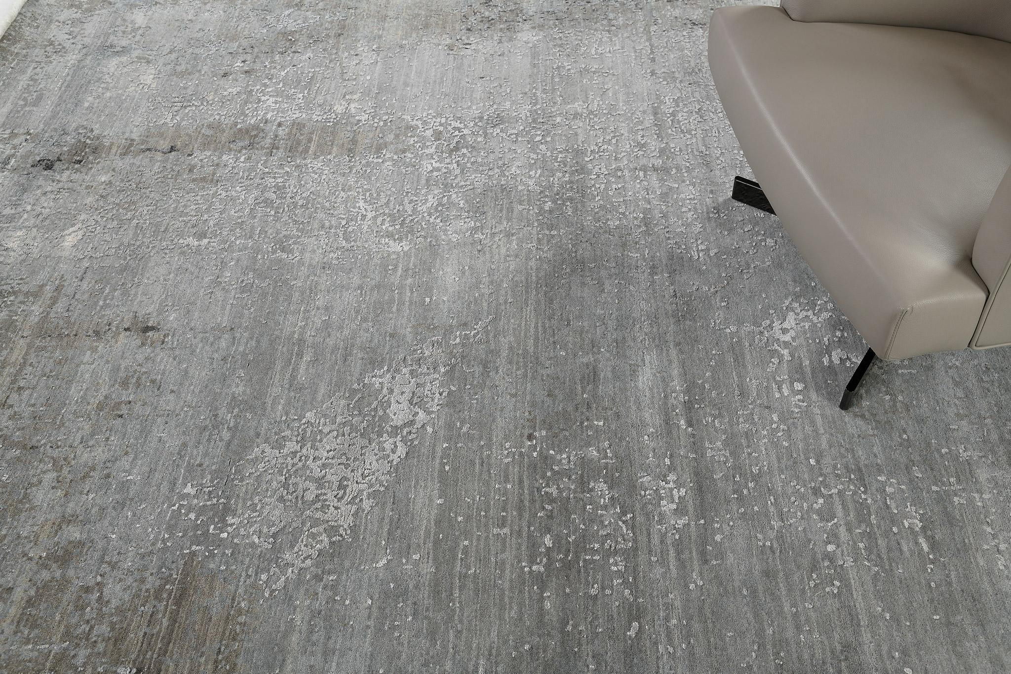 XXI secolo e contemporaneo Mehraban Modern Design Wool & Silk Rugs Allure CE8502 in vendita